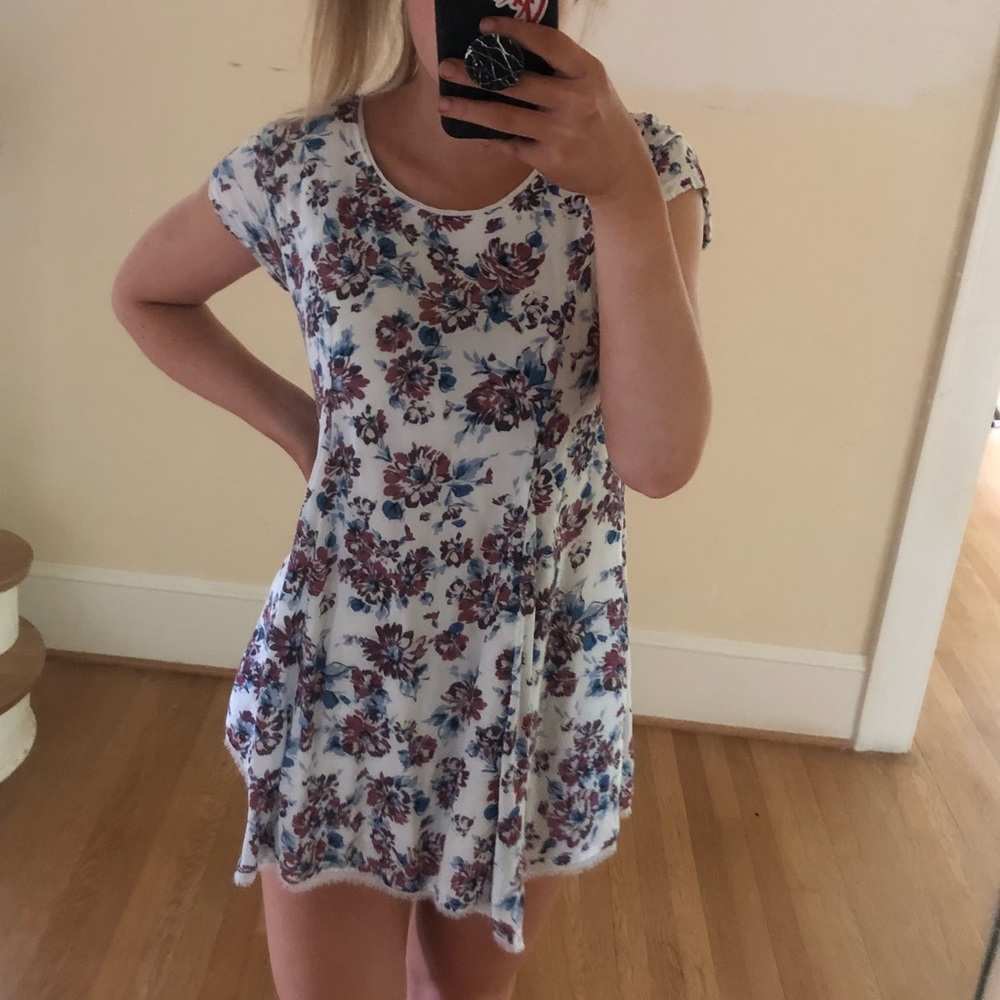 Floral mini dress